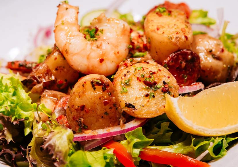 Dish at Left Bank Bistro.